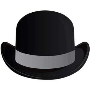 Bowler hat PNG-57001